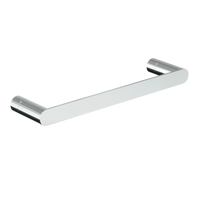 Parker: Single Towel Holder Polished Stainless Steel in Polished Stainless Steel