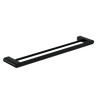 Serenity: Double Towel Rail 600mm Designer Black in Designer Black