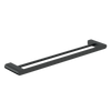 Serenity: Double Towel Rail 600mm Graphite in Graphite
