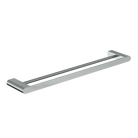 Serenity: Double Towel Rail 600mm Polished Stainless Steel in Polished Stainless Steel