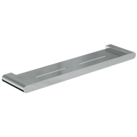 Serenity: Shower Shelf Polished Stainless Steel in Polished Stainless Steel