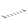 Lawson Double Towel Rail 750mm PSS in Polished Stainless Steel
