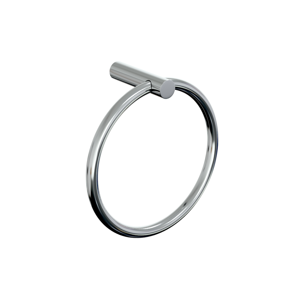 Lawson Round Towel Ring PSS in Polished Stainless Steel