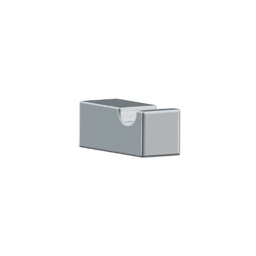 Paterson Square Robe Hook PSS in Polished Stainless Steel