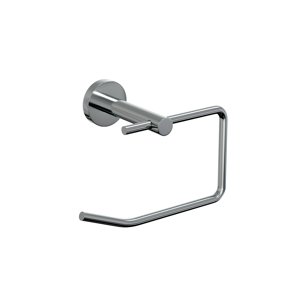 Lachlan Single Toilet Roll Holder (no hood) CP in Chrome Plated