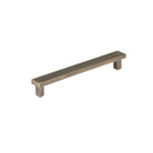 Momo Barrington bar cabinet pull handle in dark bronze finish, sleek metal design for modern furniture hardware.