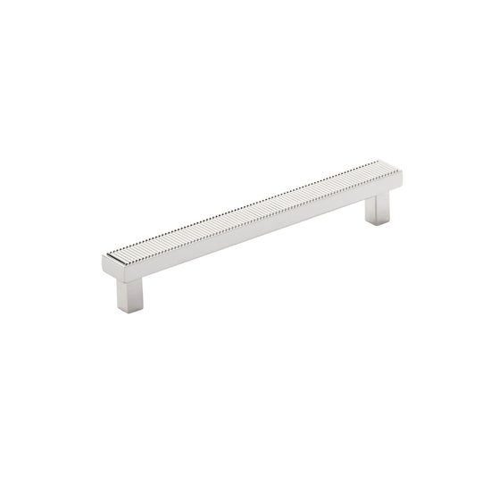 Momo Barrington Bar Handle 160mm In Polished Nickel in Polished Nickel