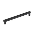 Momo Barrington bar cabinet pull handle in matte black with sleek, modern design and ergonomic grip for furniture decor.
