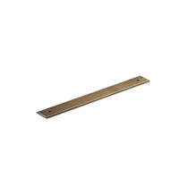 BARRINGTON BACKPLATE TO SUIT BAR HANDLE DARK BRUSHED BRASS in Dark Brushed Brass