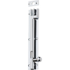 Barrel Bolt Offset Chrome Plated L150xW25mm in Chrome Plated
