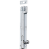 Barrel Bolt Offset Satin Chrome L150xW25mm in Satin Chrome