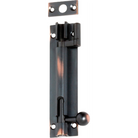 Barrel Bolt Offset Antique Copper L100xW25mm in Antique Copper