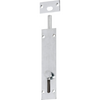 Barrel Bolt Reverse Satin Chrome L150xW32mm in Satin Chrome