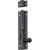 Barrel Bolt Matt Black L100xW25mm Bolt 7.5mm in Matt Black