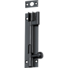 Barrel Bolt Offset Matt Black L100xW25mm in Matt Black