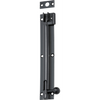 Barrel Bolt Offset Matt Black L150xW25mm in Matt Black