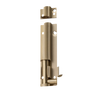 Barrel Bolt Satin Brass L75xW25mm Bolt 7.5mm in Satin Brass