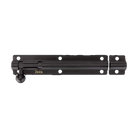 Zanda Straight Barrel Bolt - 150mm — Black