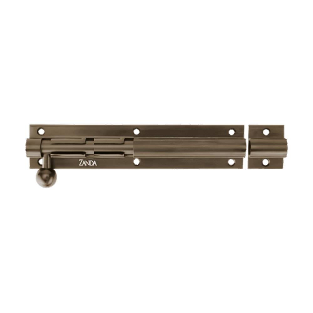 Zanda Straight Barrel Bolt - 150mm — Graphite Nickel