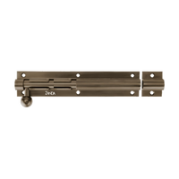 Zanda Straight Barrel Bolt - 150mm — Graphite Nickel