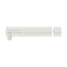 Zanda Straight Barrel Bolt - 150mm — White