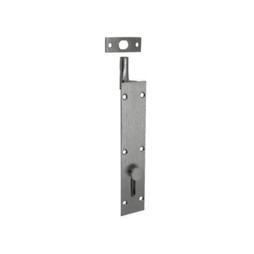 Brushed Nickel Reverse Barrel Bolt, 150 x 31mm in Brushed Nickel