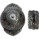 Turn Bell Ornate Antique Copper H125xW92mm in Antique Copper