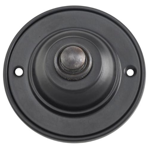 Bell Press Classic Round Matt Black D75mm in Matt Black
