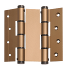Justor DA120 Spring Hinge: BRZ in Bronze Anodised