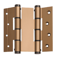 Justor DA120 Spring Hinge: BRZ in Bronze Anodised