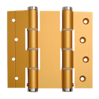 Justor DA120 Spring Hinge: GLD in Gold Anodised