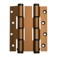 Justor DA120E Spring Hinge: Anodized Bronze in Bronze Anodised