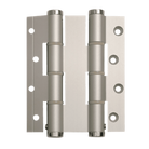 Justor   DA120E Spring Hinge: Anodized Silver in Silver Anodised