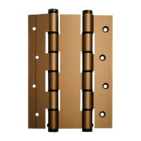 Justor DA180 Spring Hinge: BRZ in Bronze Anodised