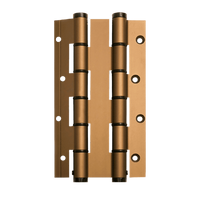 Justor DA180E Spring Hinge: BR in Bronze Anodised