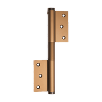 Justor MP Spring Hinge: BRONZE in Bronze Anodised