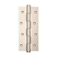 Justor SA180 Spring Hinge: SIL in Silver Anodised