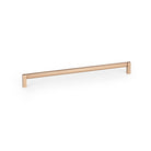 Momo Brooklyn D cabinet pull handle in bronze finish with sleek, modern design for kitchen or furniture drawers.