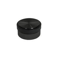 MOMO HANDLES BROOKLYN DOOR STOP 62MM BRUSHED BLACK in Brushed Black