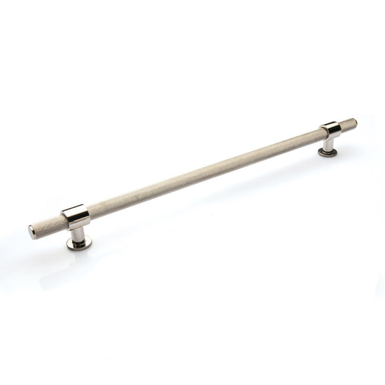 BELGRAVIA 320MM SOLID BRASS BAR PULL POLISHED NICKEL in Polished Nickel