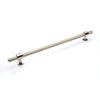 BELGRAVIA 320MM SOLID BRASS BAR PULL POLISHED NICKEL in Polished Nickel