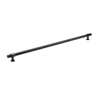 Momo Belgravia 800mm knurled solid brass pull handle mounted on a door or drawer with a textured finish.