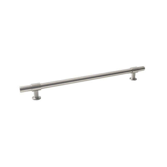 MOMO BELGRAVIA PLAIN 416MM SOLID BRASS APPLIANCE PULL DULL BRUSHED NICKEL in Dull Brushed Nickel
