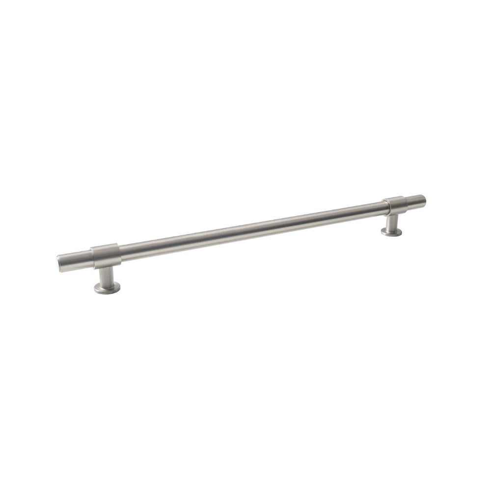 MOMO BELGRAVIA PLAIN 416MM SOLID BRASS APPLIANCE PULL DULL BRUSHED NICKEL in Dull Brushed Nickel