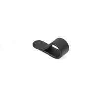 Momo BELT Loop Knob in black, featuring a sleek design for car interior or steering wheel accessories.