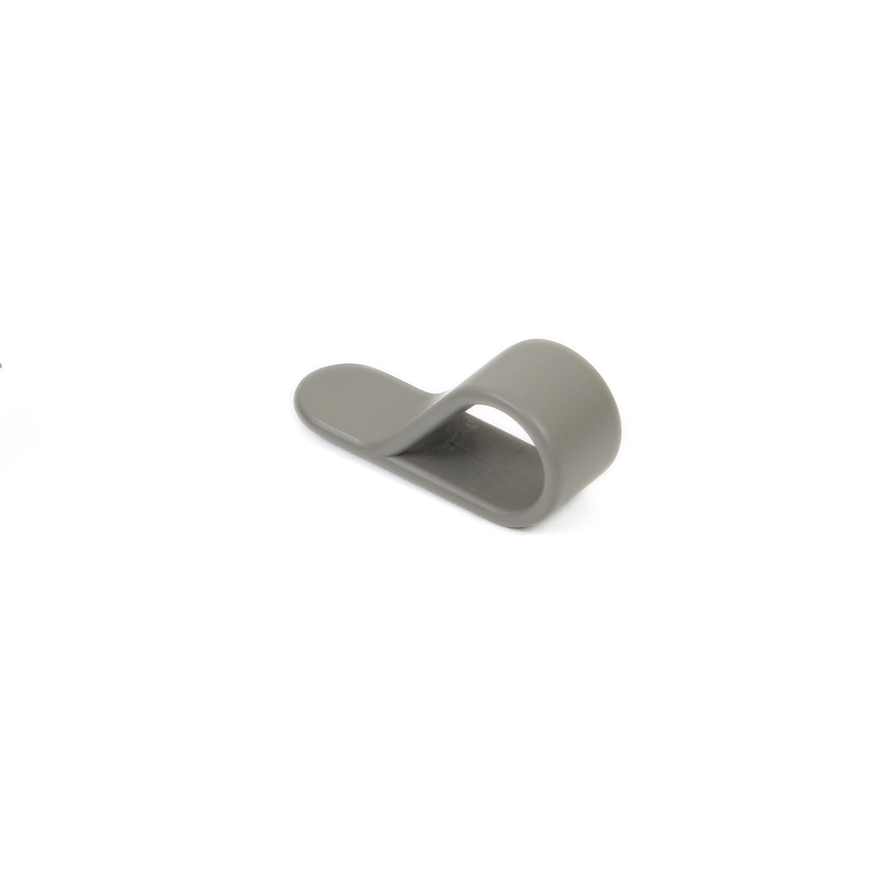 Momo BELT Loop Knob in black and gray with a sleek, modern design for automotive interior accessories.
