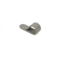 Momo BELT Loop Knob in black and gray with a sleek, modern design for automotive interior accessories.