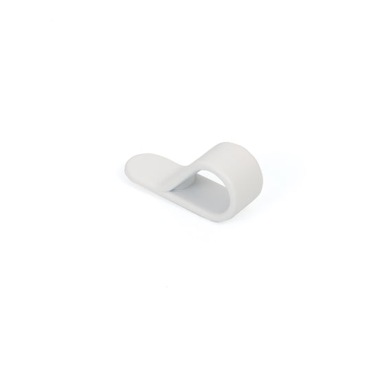 MOMO BELT LOOP KNOB 63MM IN MATT WHITE in Matt White
