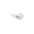 Black Momo BELT Loop Knob with white logo, designed for car interior accessories, mounted on a sleek surface.