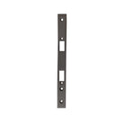 MOMO HANDLES MORTICE LOCK FOREND PLATE FOR USE WITH EURO CYLINDER GUNMETAL in Gun Metal